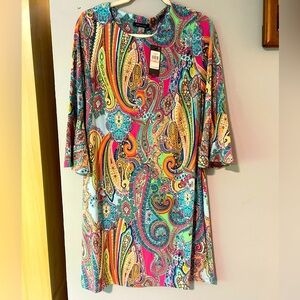 Tommy Hilfiger Paisley Size 10 Dress